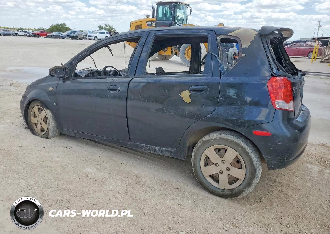 2008 Chevrolet Aveo Base VIN:KL1TD66618B073501 - 2