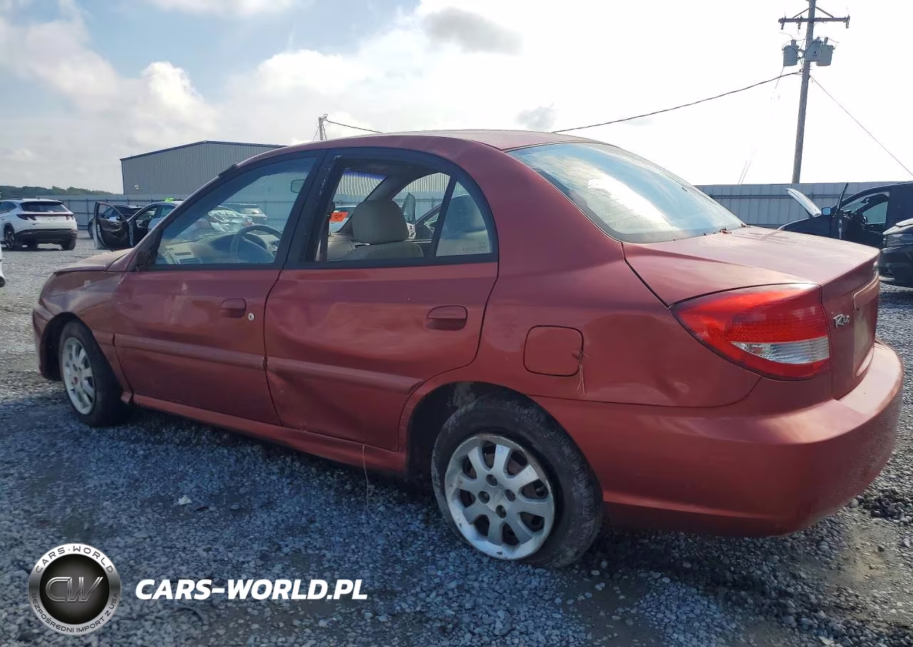 2003 Kia Rio Base VIN:KNADC125736211458 - 2