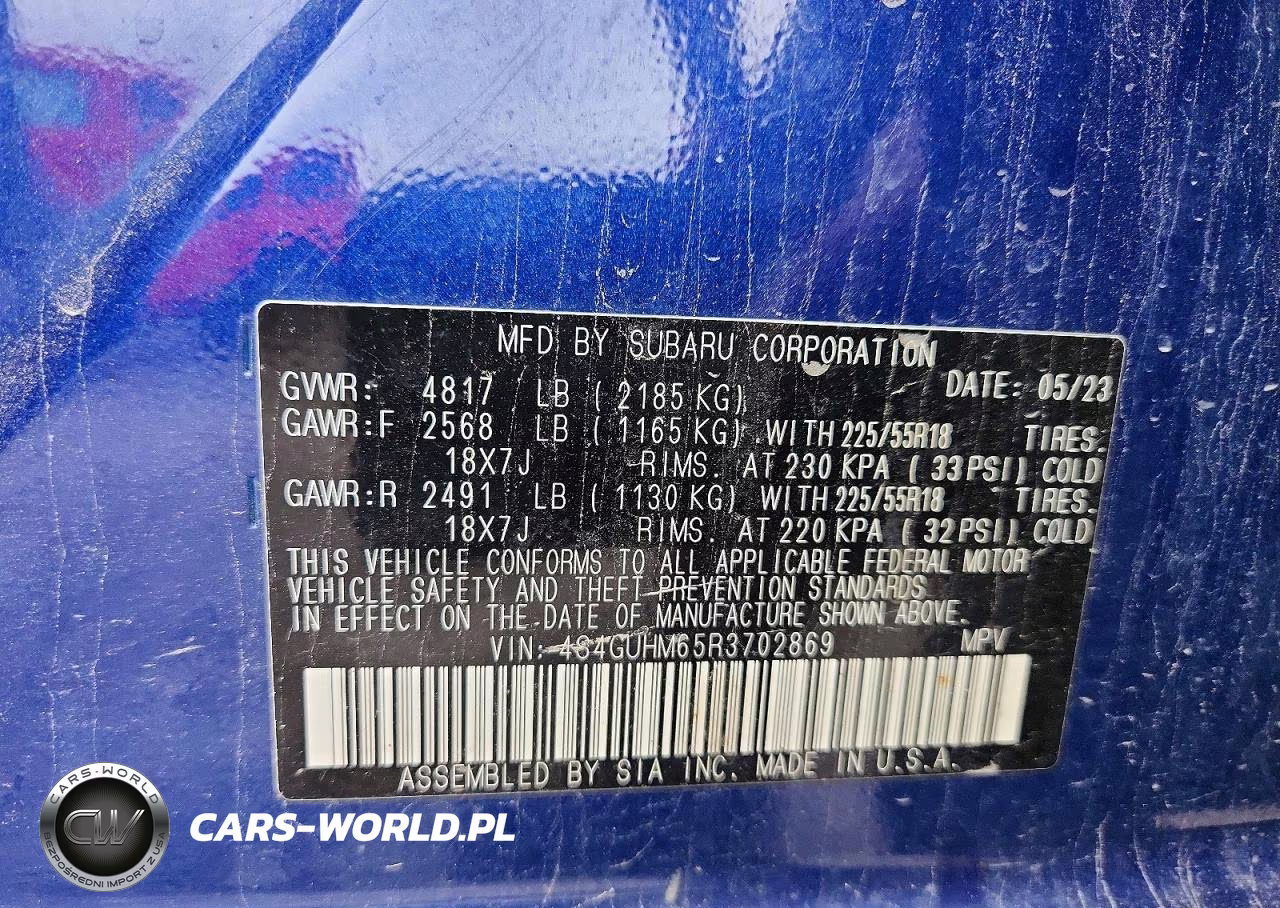 2024 Subaru Crosstrek Limited VIN:4S4GUHM65R3702869 - 13