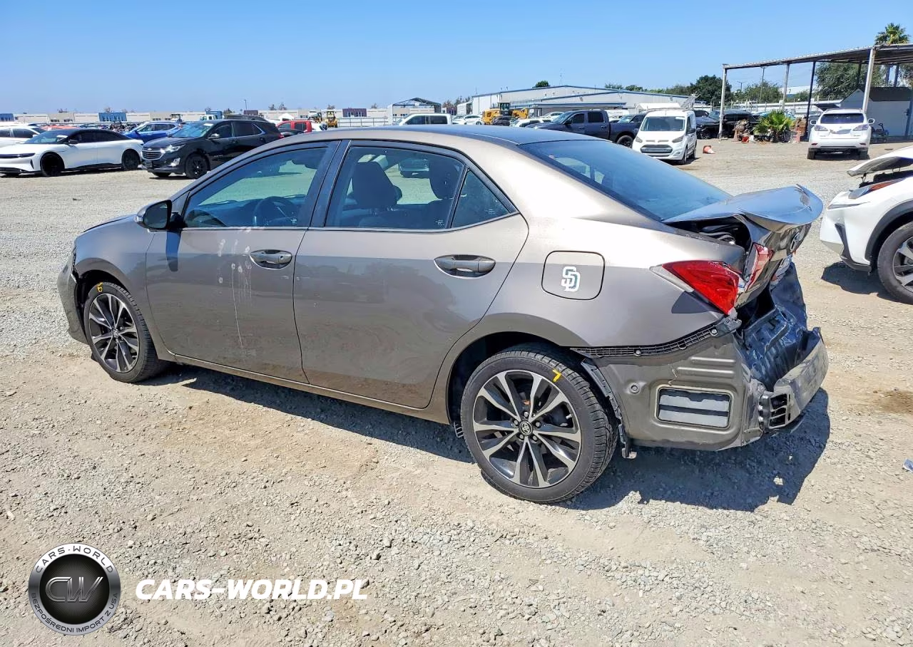 2017 Toyota Corolla Se VIN:2T1BURHE0HC753398 - 2