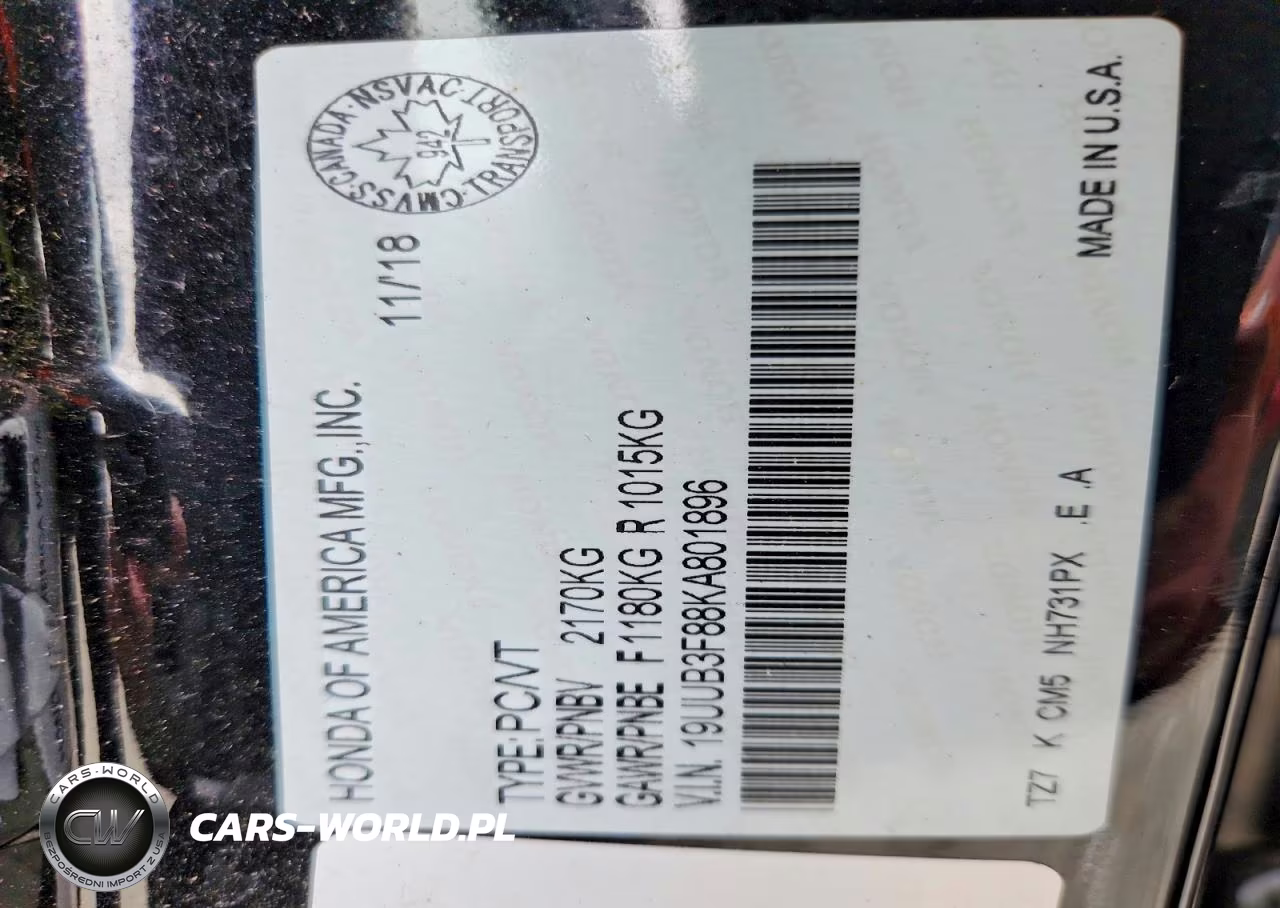 2019 Acura Tlx Advance VIN:19UUB3F88KA801896 - 12