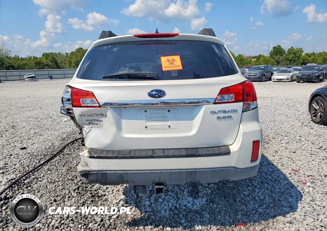 2011 Subaru Outback 3.6R Limited VIN:4S4BRELC3B2410358 - 6