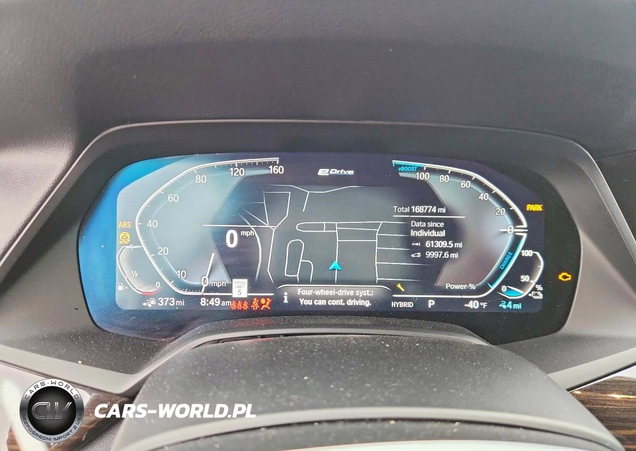 2021 BMW X5 xDrive45E VIN:5UXTA6C0XM9H27299 - 9