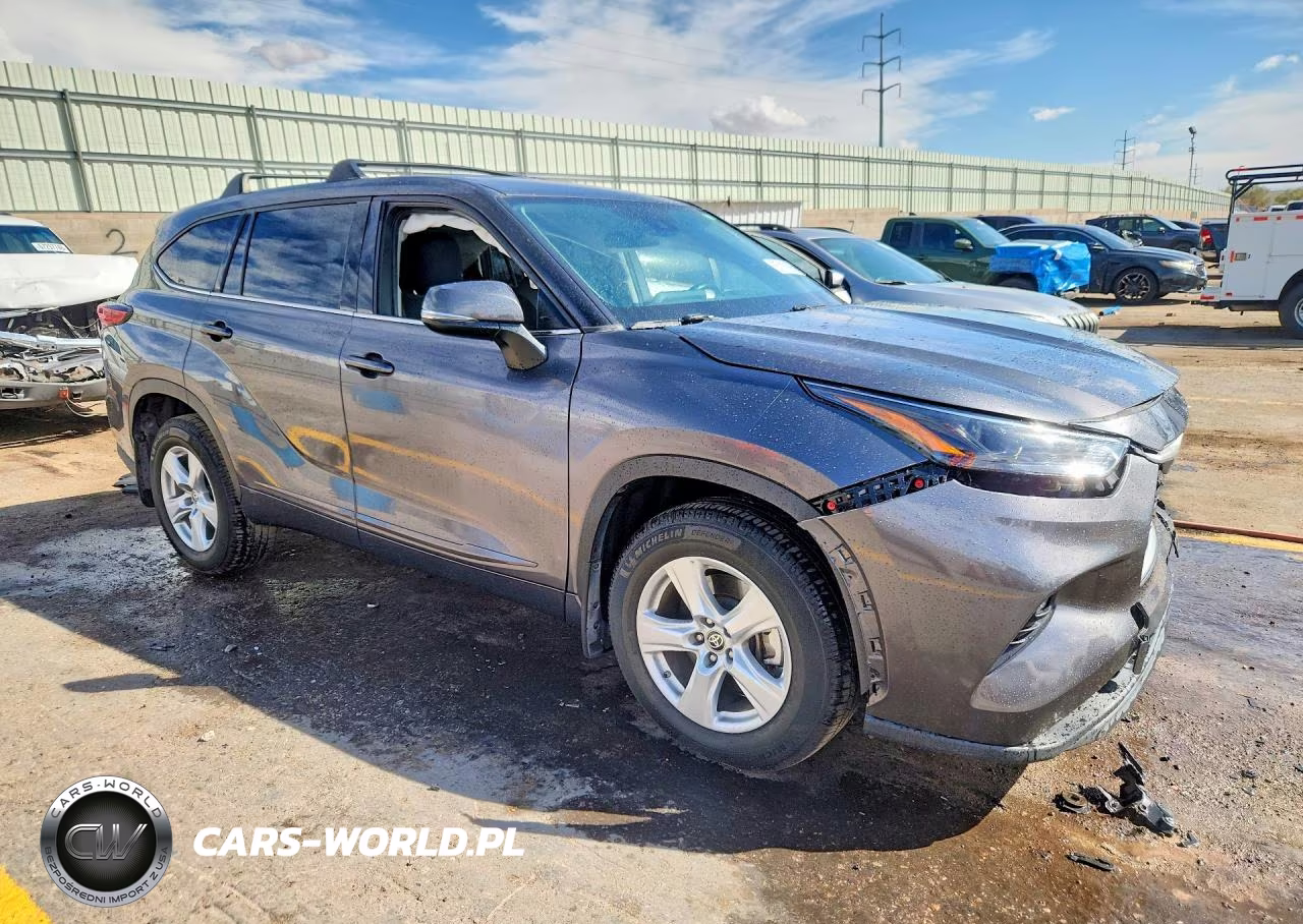 2022 Toyota Highlander Le VIN:5TDZZRAH6NS139382 - 4