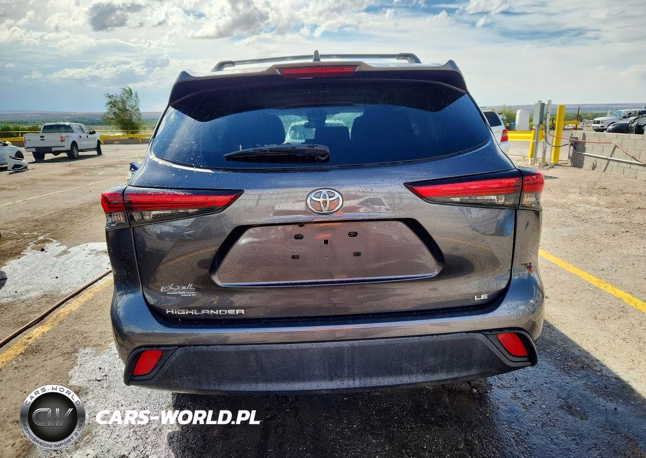 2022 Toyota Highlander Le VIN:5TDZZRAH6NS139382 - 6