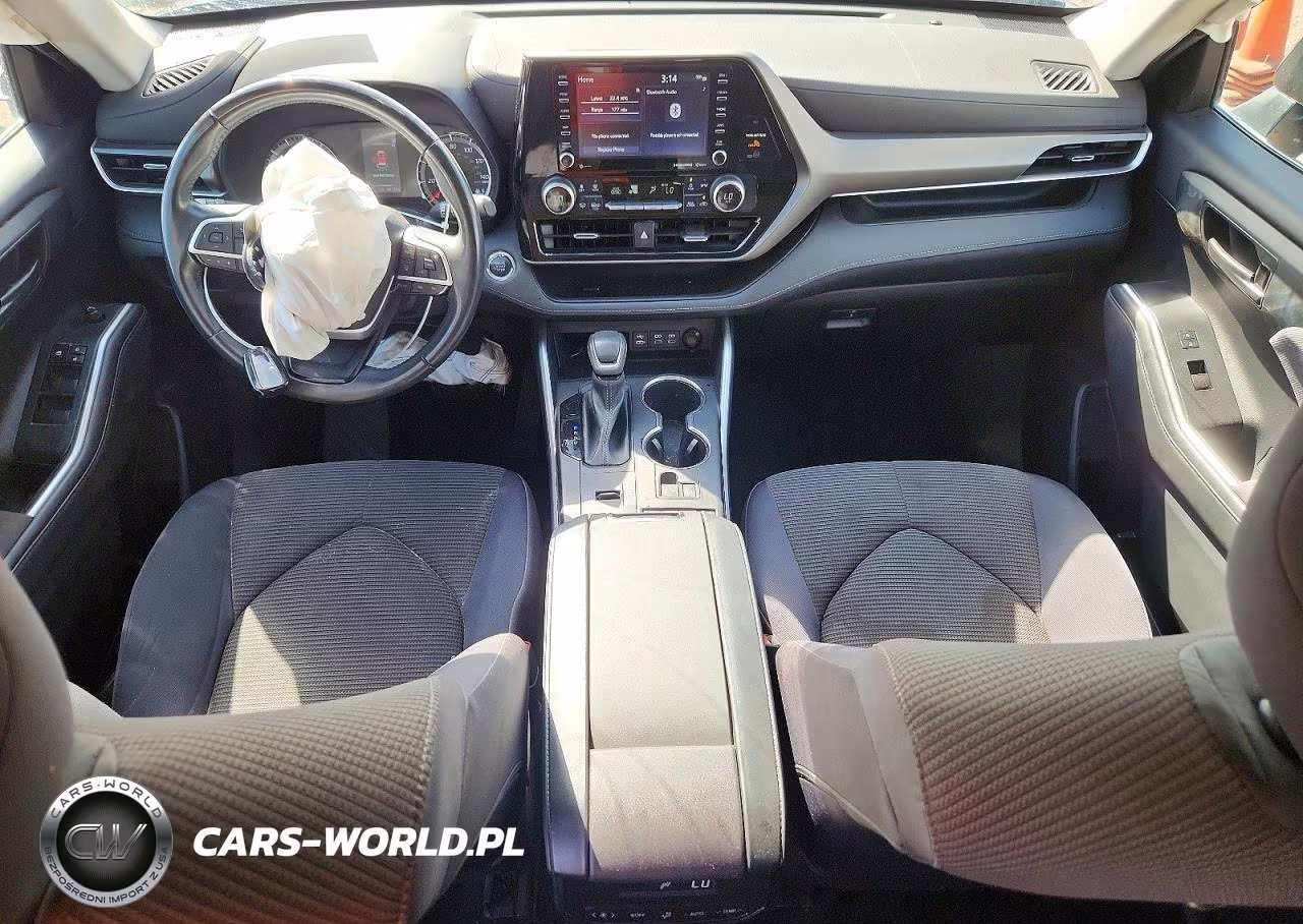 2022 Toyota Highlander Le VIN:5TDZZRAH6NS139382 - 8