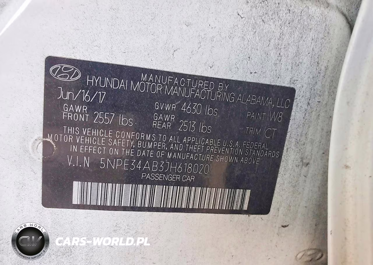 2018 Hyundai Sonata Sport 2.0T VIN:5NPE34AB3JH618020 - 12