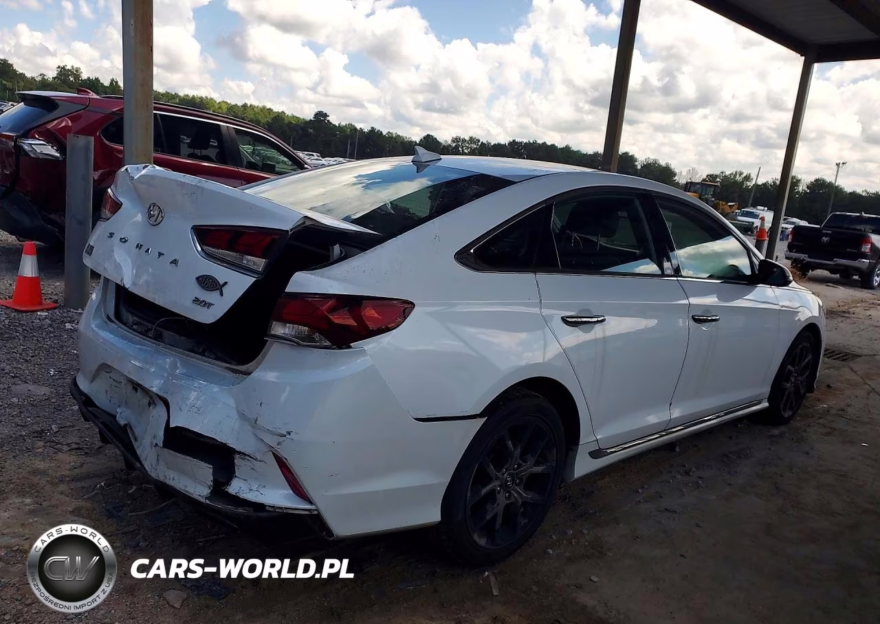 2018 Hyundai Sonata Sport 2.0T VIN:5NPE34AB3JH618020 - 3