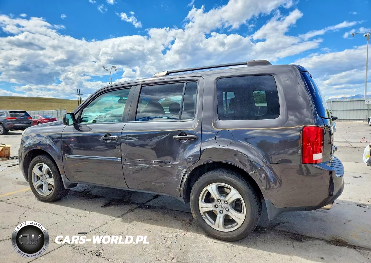 2012 Honda Pilot Exln VIN:5FNYF4H78CB047759 - 2