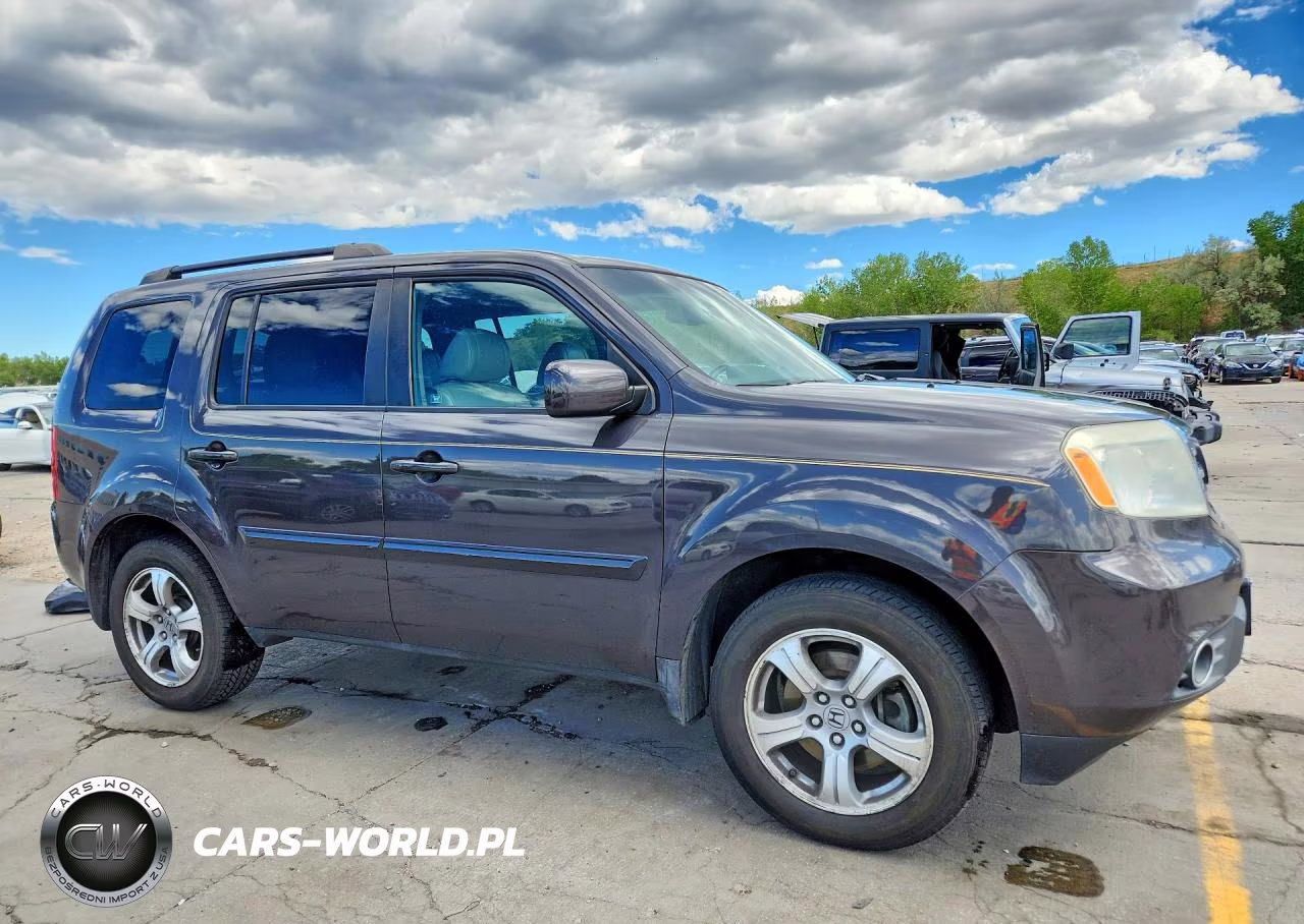 2012 Honda Pilot Exln VIN:5FNYF4H78CB047759 - 4