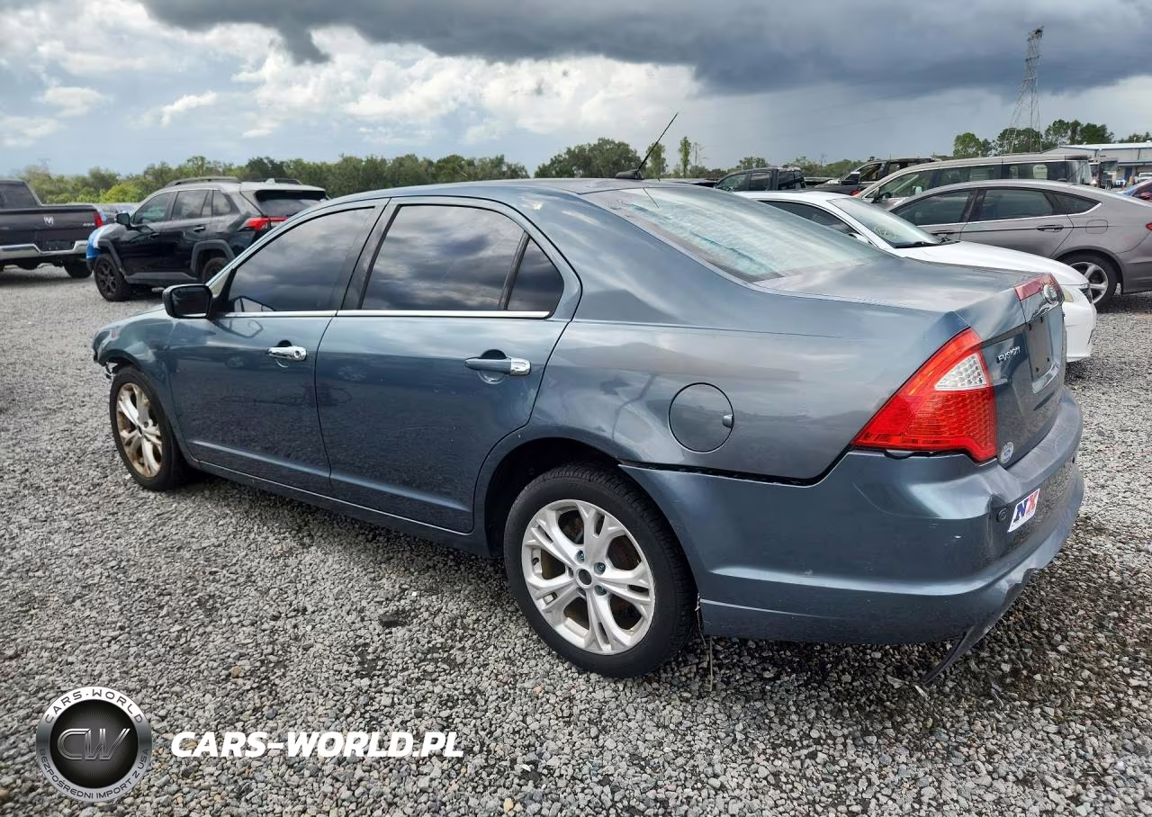 2012 Ford Fusion Se VIN:3FAHP0HA9CR408146 - 2