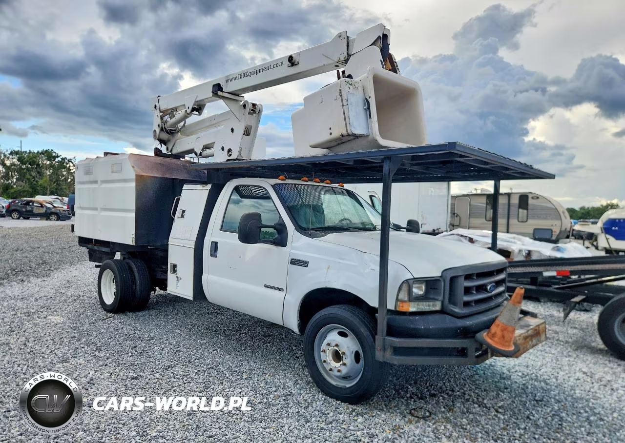 2000 Ford F550 Super Duty Forestry Bucket Truck VIN:1FDAF56F2YEA22913 - 4