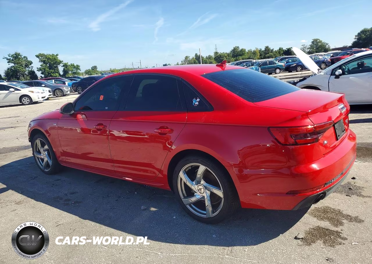 2017 Audi A4 Ultra Premium VIN:WAUKMAF4XHN060103 - 2
