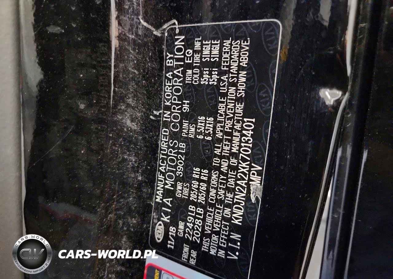 2019 Kia Soul Base VIN:KNDJN2A2XK7013401 - 12