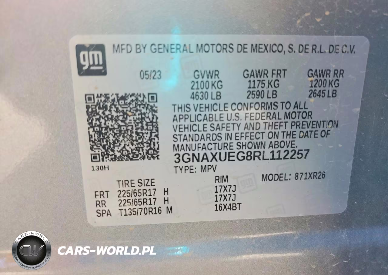 2024 Chevrolet Equinox Lt VIN:3GNAXUEG8RL112257 - 13