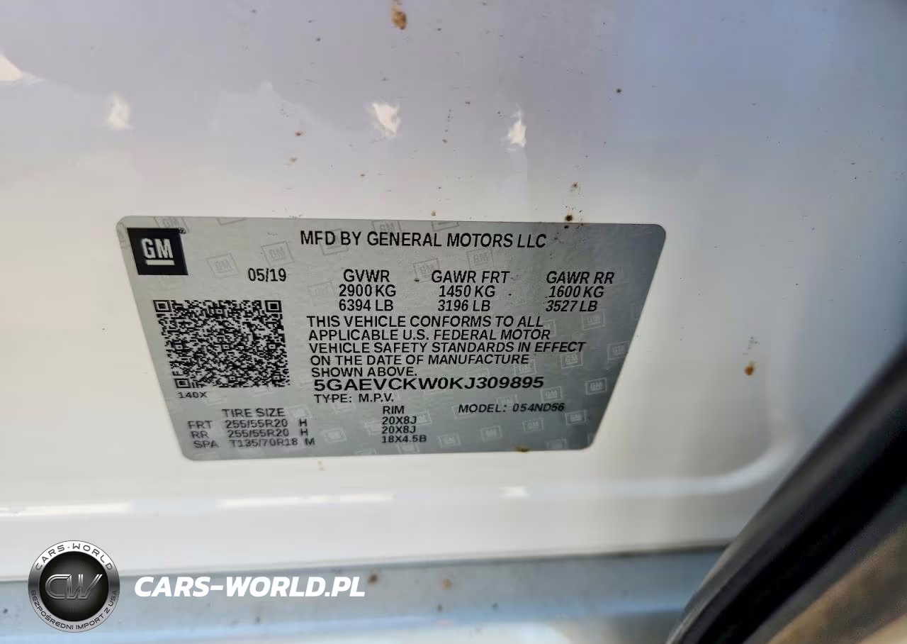 2019 Buick Enclave Avenir VIN:5GAEVCKW0KJ309895 - 13