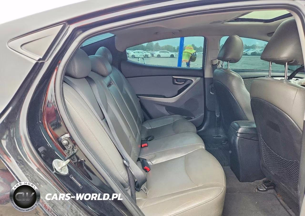 2013 Hyundai Elantra Limited VIN:5NPDH4AE5DH205981 - 10