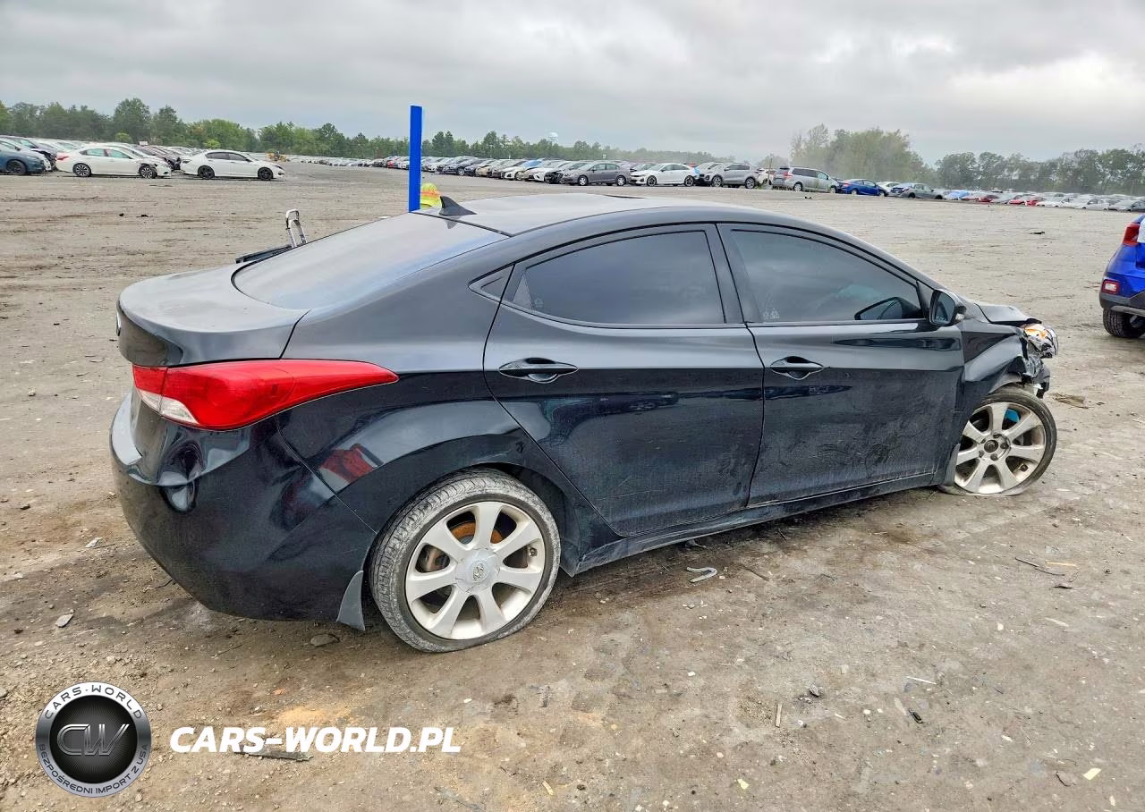 2013 Hyundai Elantra Limited VIN:5NPDH4AE5DH205981 - 3