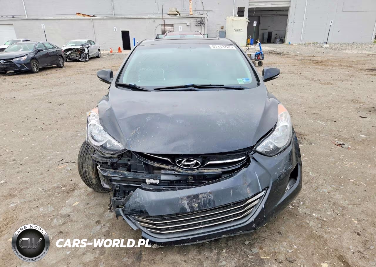 2013 Hyundai Elantra Limited VIN:5NPDH4AE5DH205981 - 5