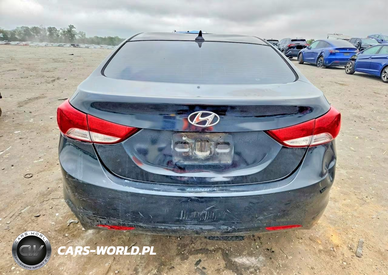 2013 Hyundai Elantra Limited VIN:5NPDH4AE5DH205981 - 6
