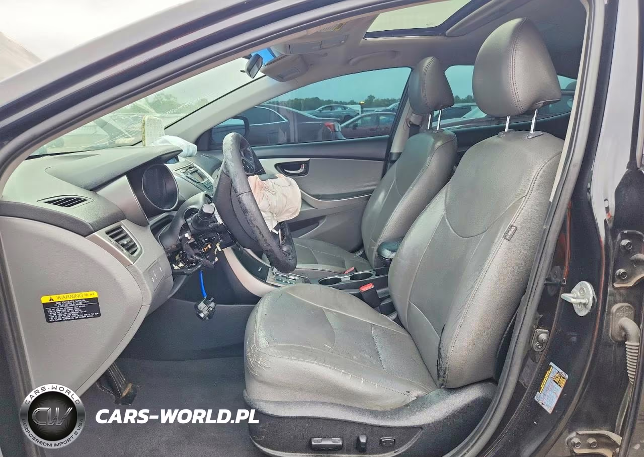 2013 Hyundai Elantra Limited VIN:5NPDH4AE5DH205981 - 7
