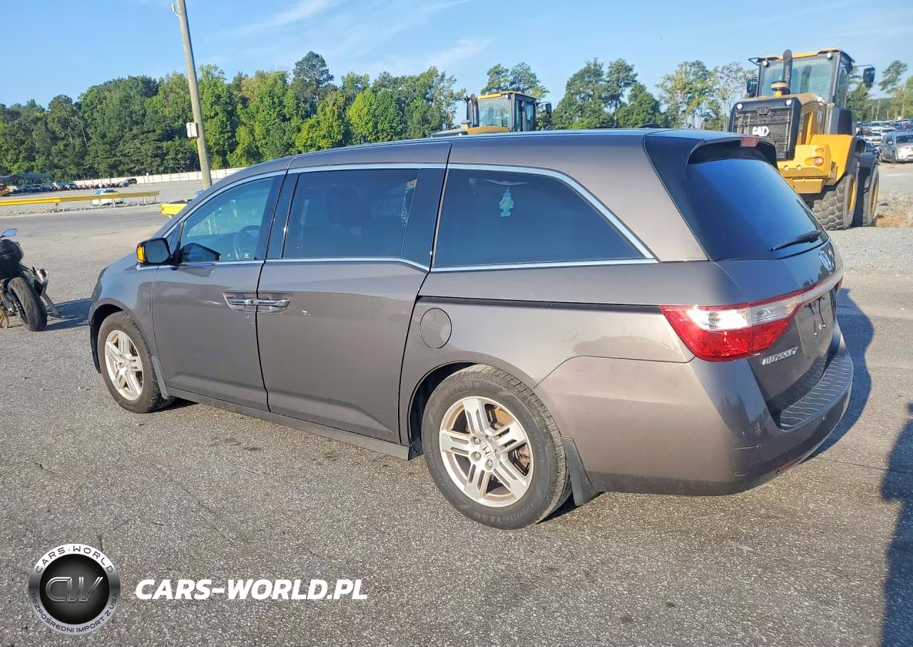 2012 Honda Odyssey Touring VIN:5FNRL5H98CB071676 - 2