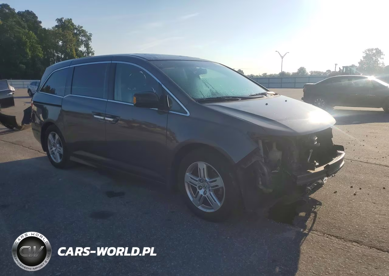 2012 Honda Odyssey Touring VIN:5FNRL5H98CB071676 - 4