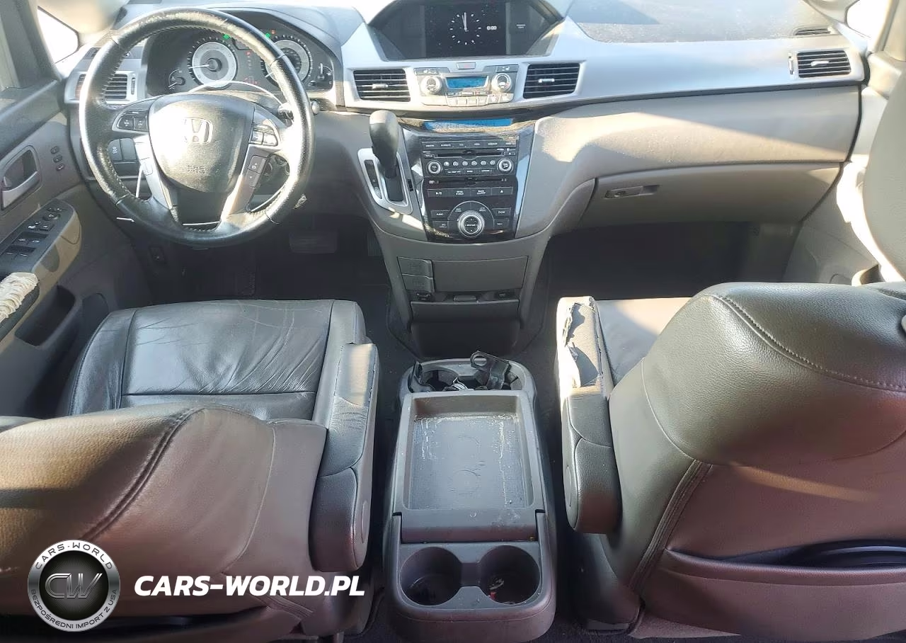 2012 Honda Odyssey Touring VIN:5FNRL5H98CB071676 - 8
