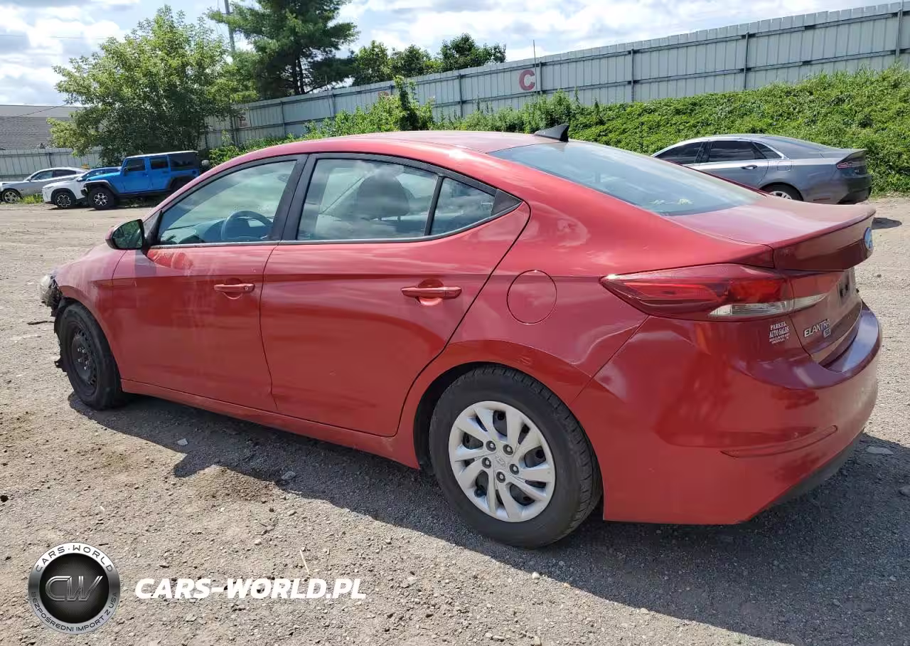 2017 Hyundai Elantra Se VIN:5NPD74LF8HH067142 - 2