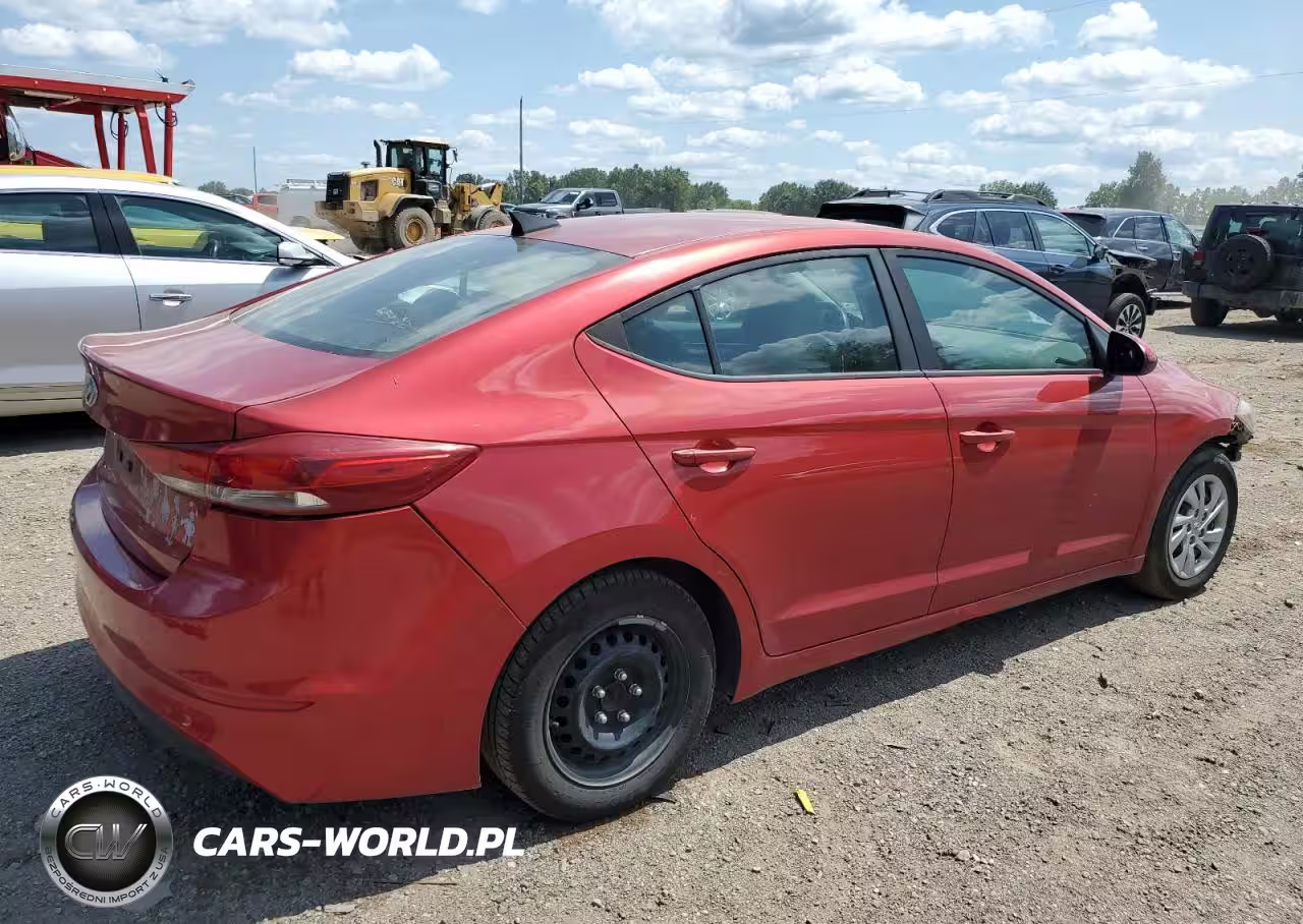 2017 Hyundai Elantra Se VIN:5NPD74LF8HH067142 - 3