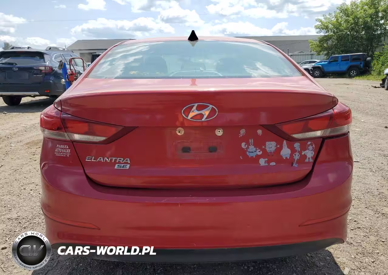 2017 Hyundai Elantra Se VIN:5NPD74LF8HH067142 - 6
