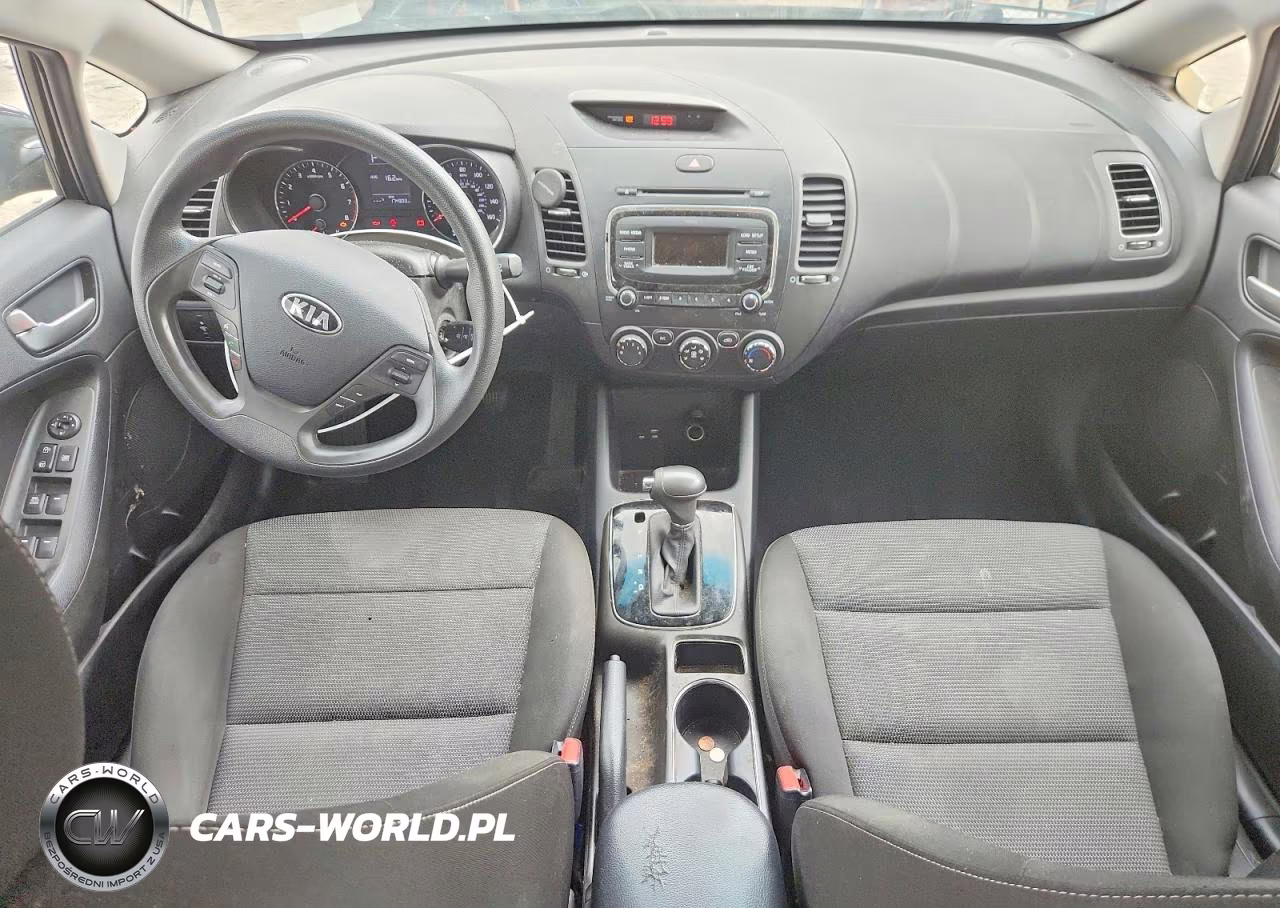2017 Kia Forte Lx VIN:3KPFK4A76HE130357 - 8