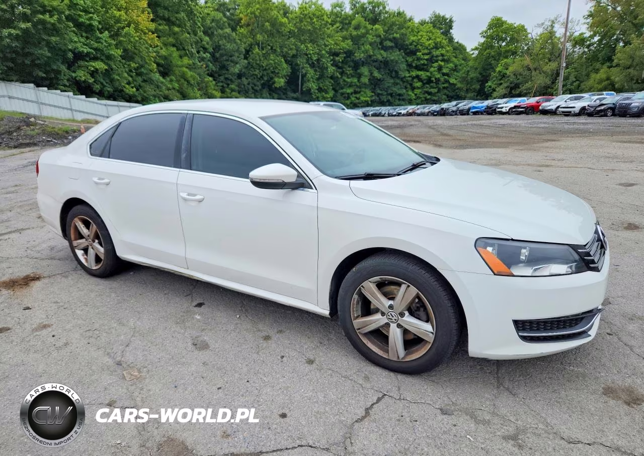 2012 Volkswagen Passat Se VIN:1VWBP7A37CC091029 - 4