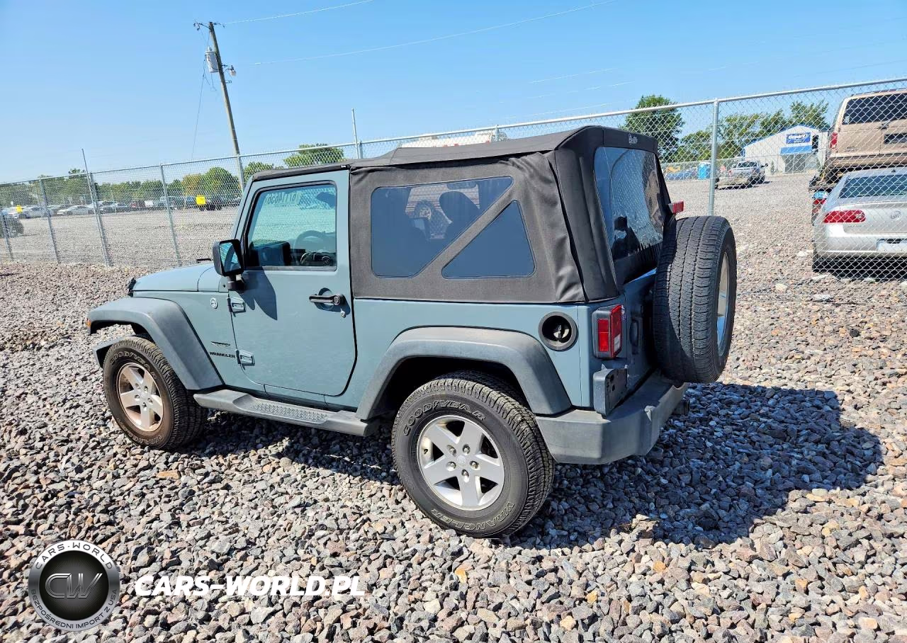 2014 Jeep Wrangler Sport VIN:1C4AJWAG8EL103611 - 2