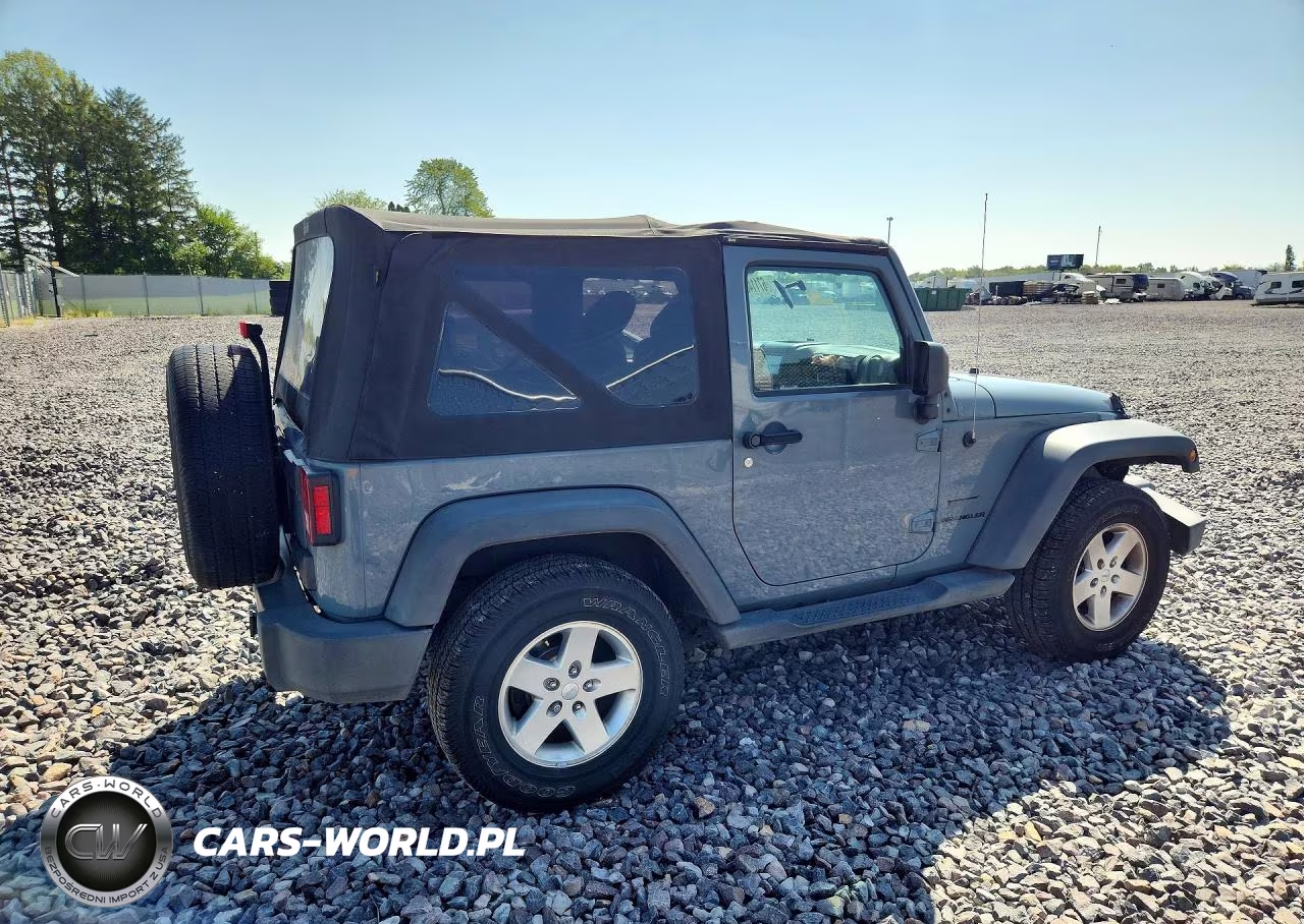 2014 Jeep Wrangler Sport VIN:1C4AJWAG8EL103611 - 3