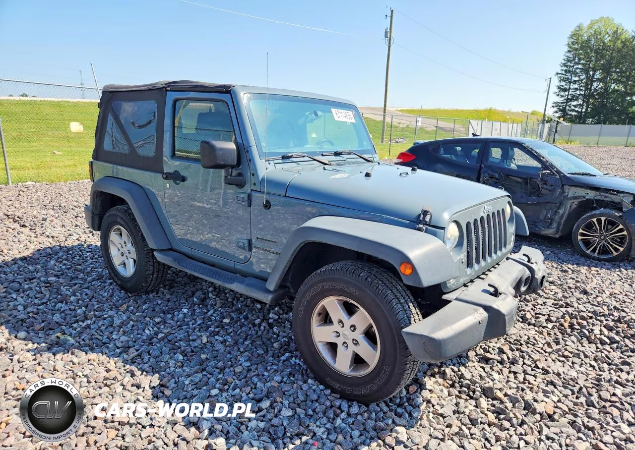 2014 Jeep Wrangler Sport VIN:1C4AJWAG8EL103611 - 4