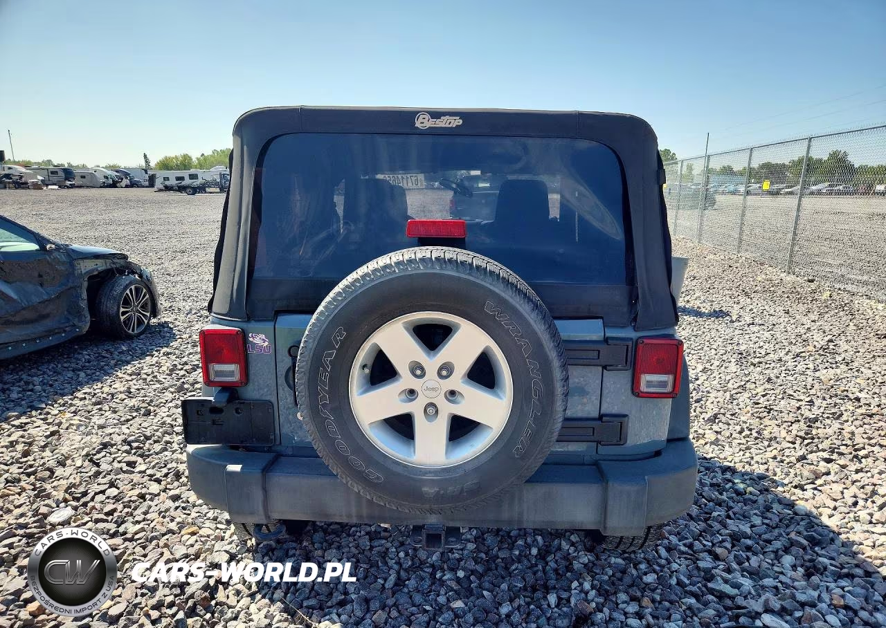 2014 Jeep Wrangler Sport VIN:1C4AJWAG8EL103611 - 6