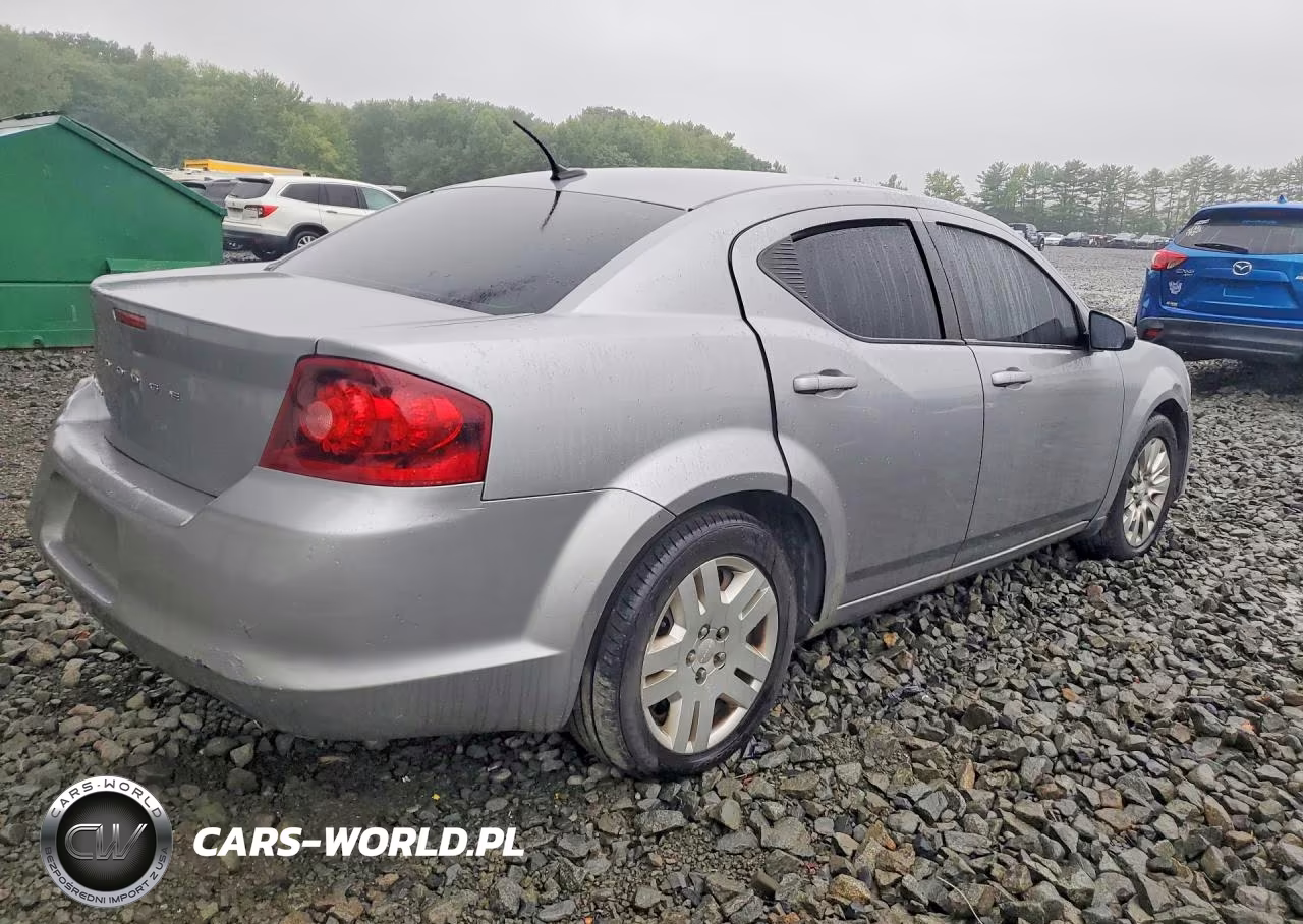2013 Dodge Avenger Se VIN:1C3CDZAG9DN753573 - 3