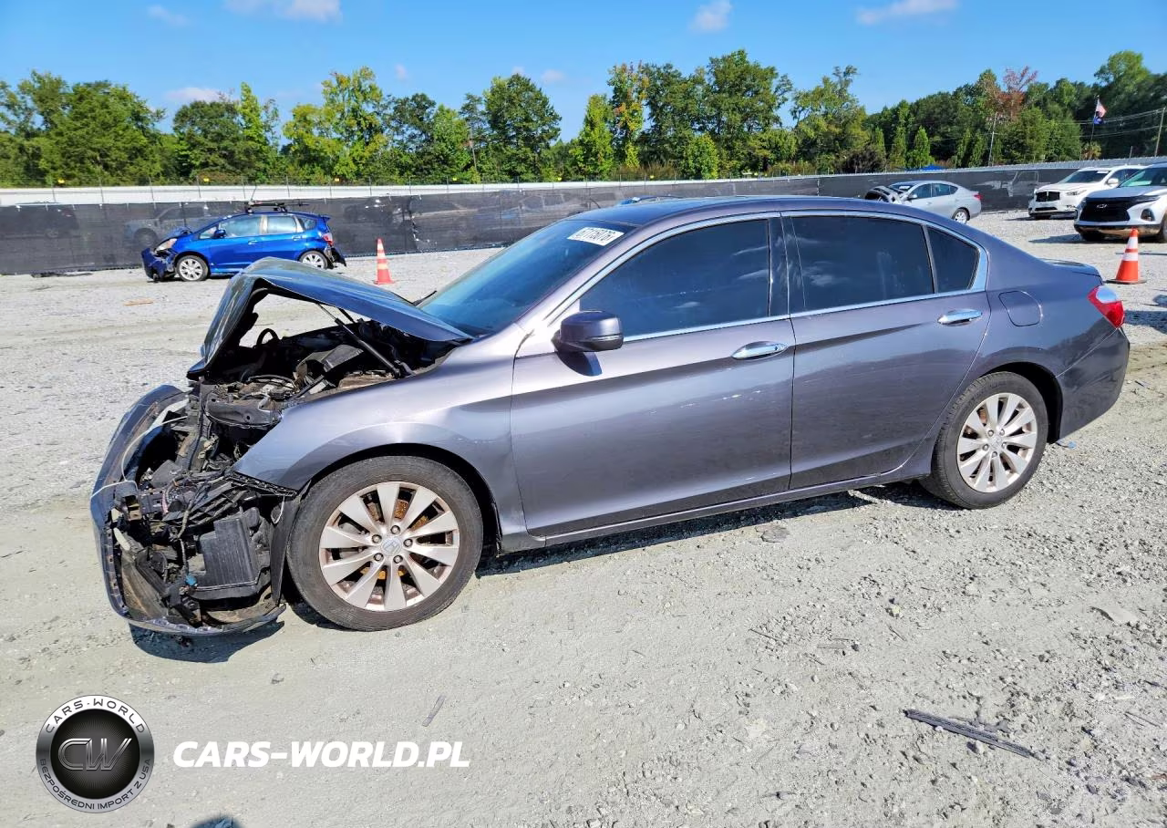 2014 Honda Accord Exl VIN:1HGCR3F80EA015019 - 1