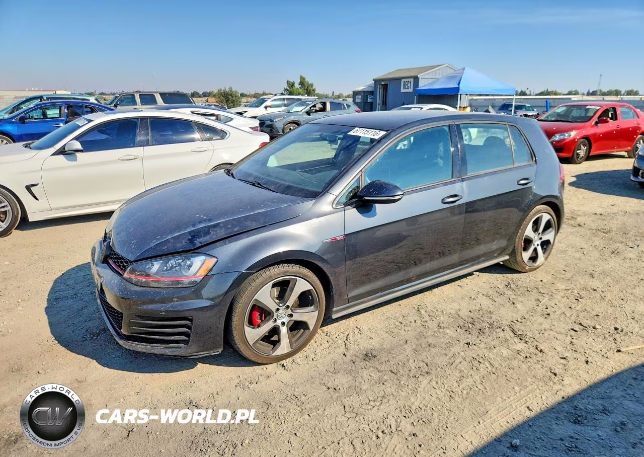 2015 Volkswagen Gti VIN:3VW5T7AU0FM092687 - 1