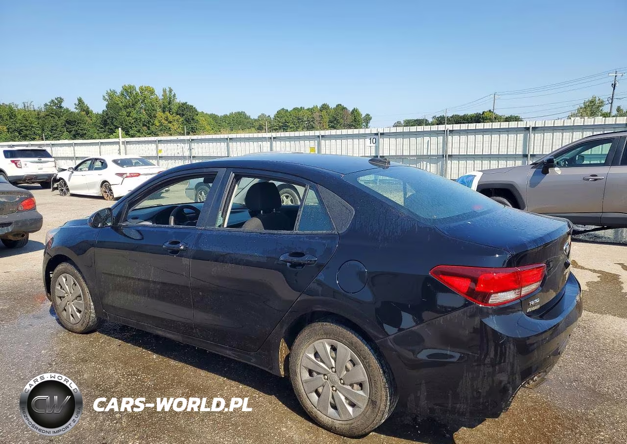 2020 Kia Rio Lx VIN:3KPA24AD8LE316037 - 2