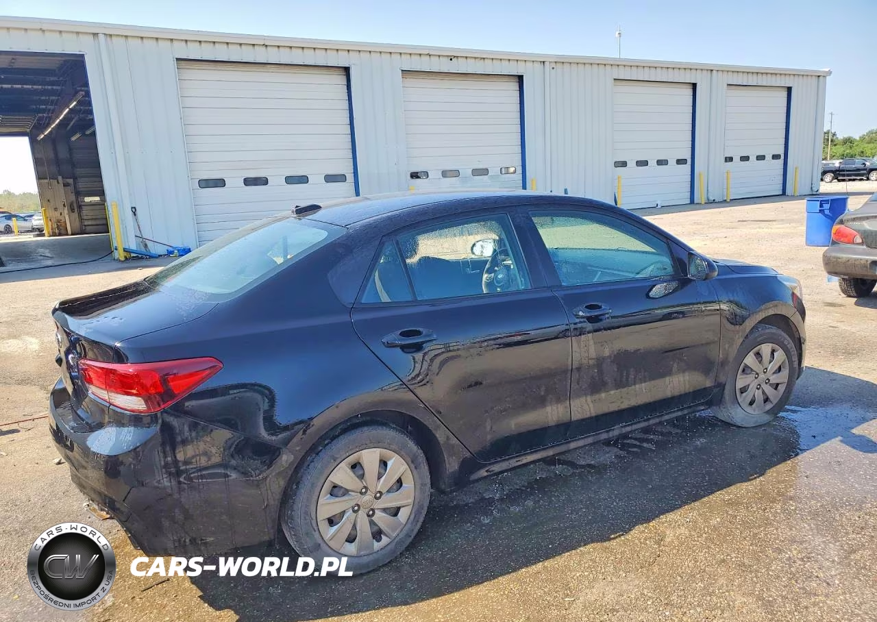 2020 Kia Rio Lx VIN:3KPA24AD8LE316037 - 3