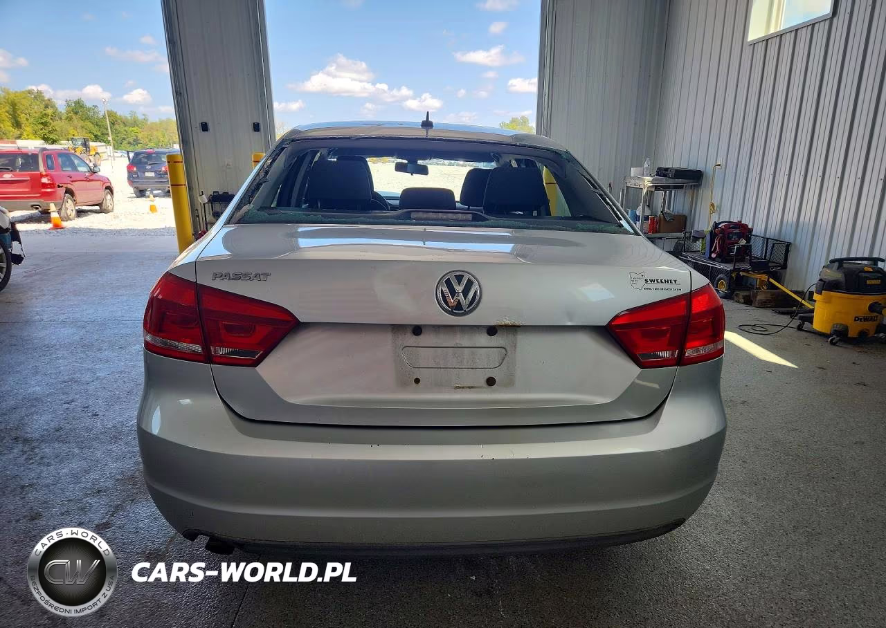 2013 Volkswagen Passat S VIN:1VWAP7A30DC031221 - 6