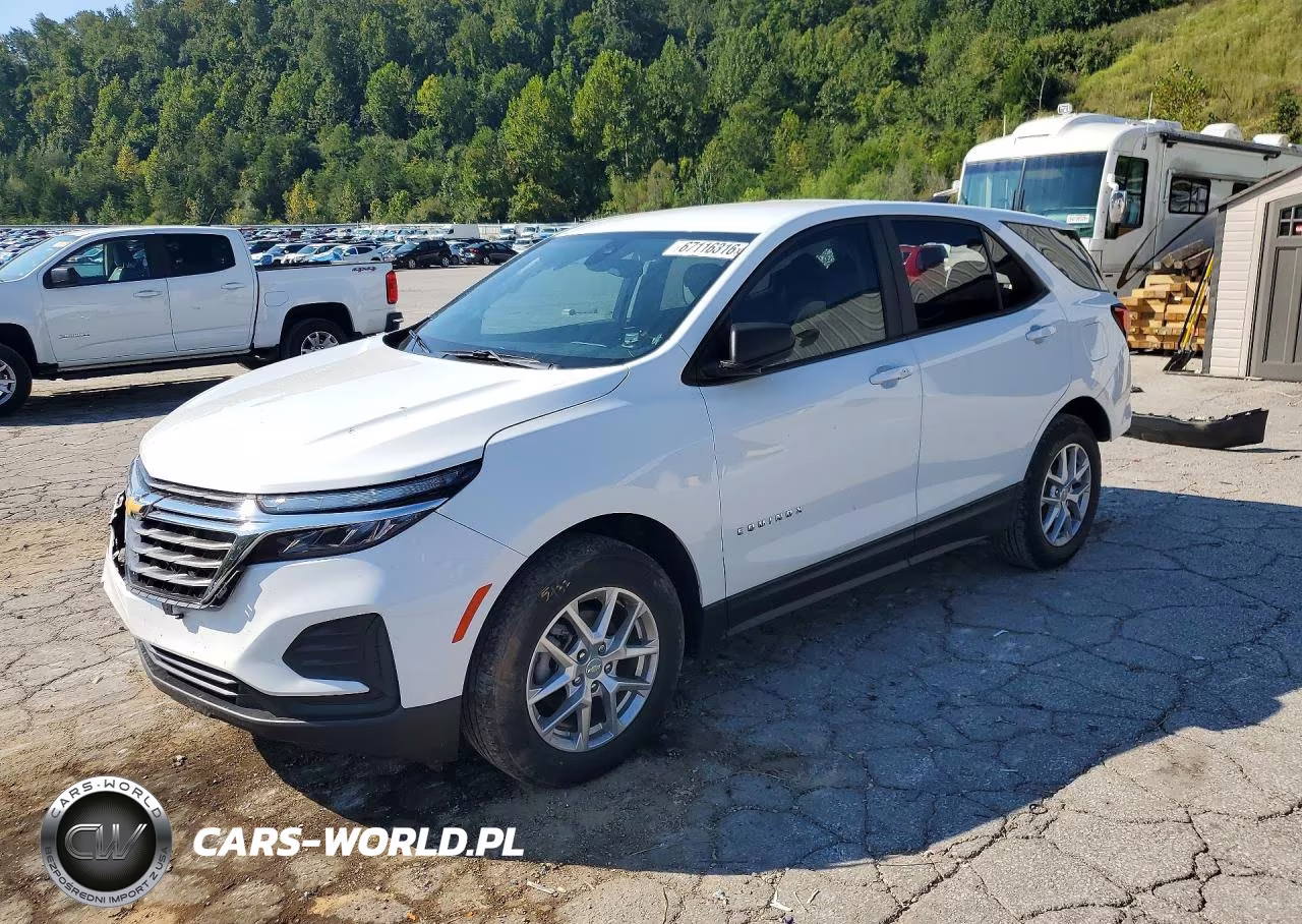 2022 Chevrolet Equinox Ls VIN:3GNAXHEV0NS106636 - 1