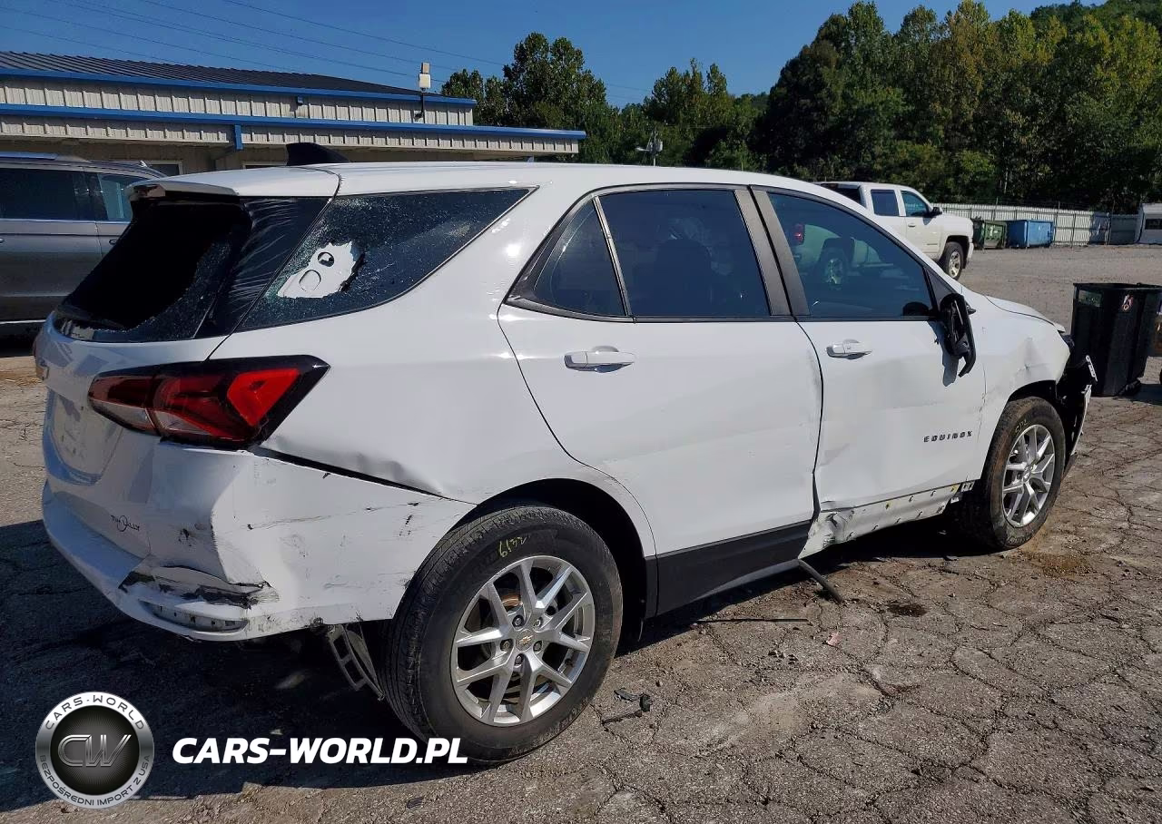 2022 Chevrolet Equinox Ls VIN:3GNAXHEV0NS106636 - 3