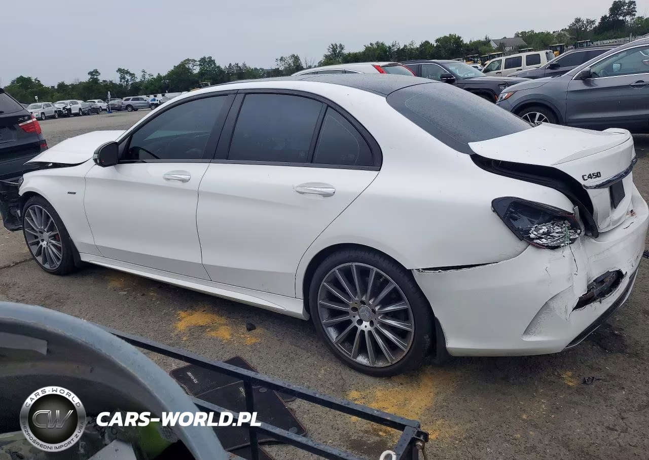 2016 Mercedes-Benz C 450 4Matic Amg VIN:55SWF6EB3GU113019 - 2