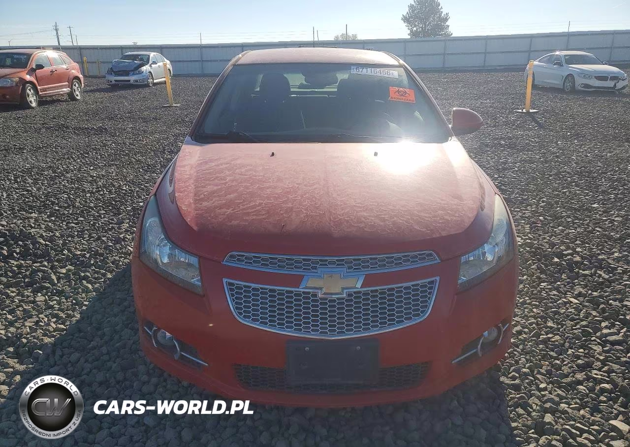 2012 Chevrolet Cruze Lt VIN:1G1PF5SC6C7136591 - 5