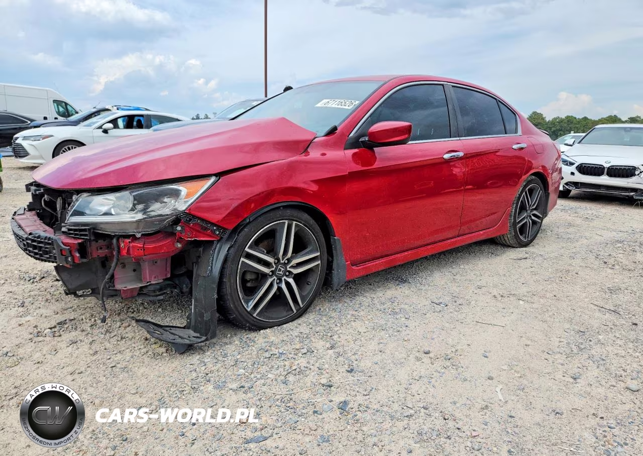 2017 Honda Accord Sport VIN:1HGCR2F54HA095722 - 1