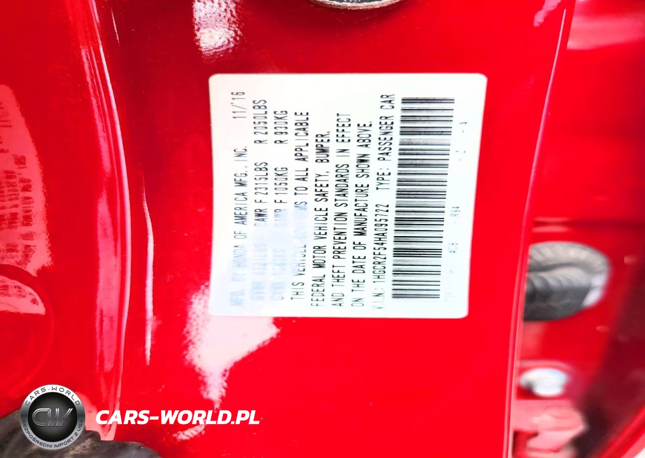 2017 Honda Accord Sport VIN:1HGCR2F54HA095722 - 13