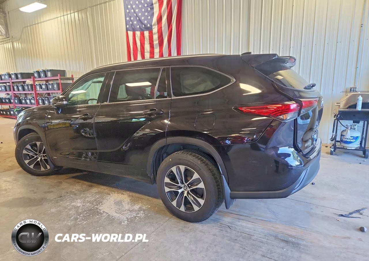 2020 Toyota Highlander Hybrid Xle VIN:5TDGBRCH4LS002186 - 2